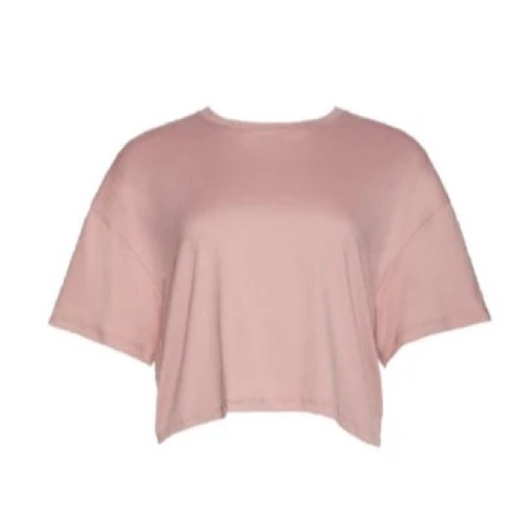 Bumpsuit The Cloud Crop Tee & Slim Pant- Loungewear- Dusty Rose, Small- NWT - Picture 4 of 7